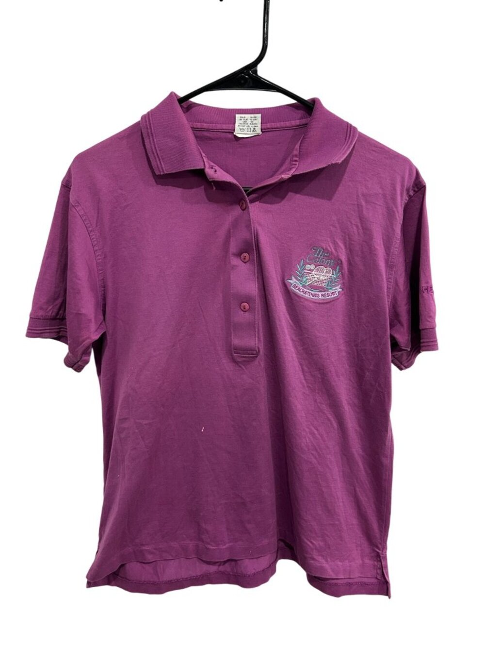 Head Sportswear Purple Colony Beach Tennis Resort Polo Shirt Sporty Chic